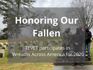 TEVET supports Wreaths Across America