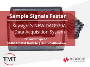 Sample Signals Faster - Keysight's NEW DAQ970A Data Acquisition System