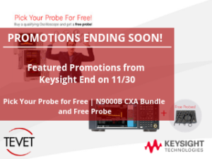 ENDING SOON - Keysight Featured Promotions End 11/30