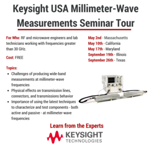Keysight USA Measurements Insight Seminar Tour