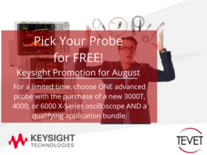 Pick Your Probe for Free - Keysight Promotion for August