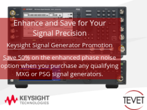 Enhance and Save for Signal Precision - Keysight Signal Generator Promotion