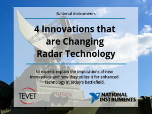 4 Innovations that are Changing Radar Technology – NI Experts Explain