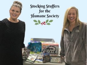 TEVET Provides Stocking Stuffers for the Humane Society