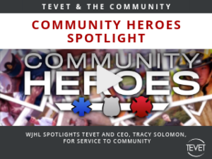 Community Heroes Spotlight: Tracy Solomon and TEVET