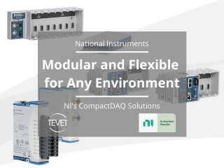 Modular and Flexible for Any Environment - NI's CompactDAQ Solutions